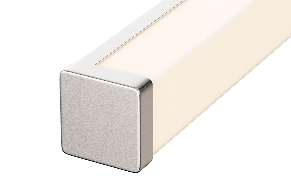 Modern LED Vanity Bathroom Wall Light – Brushed Nickel