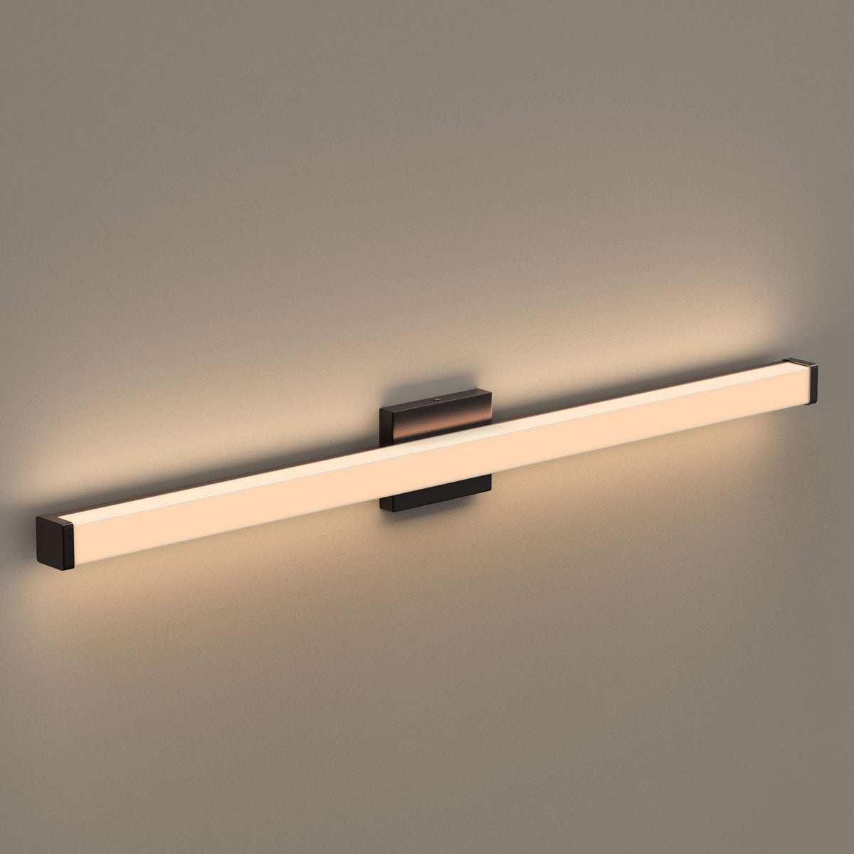 Modern LED Vanity Bathroom Wall Light – Brushed Nickel