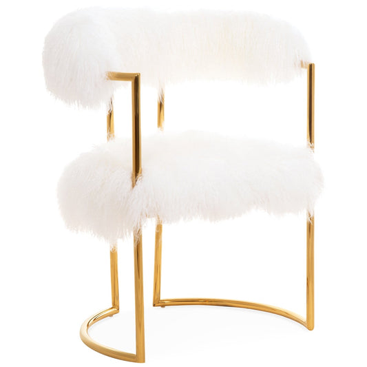 Acapulco 2 Dining Chair in Mongolian Fur