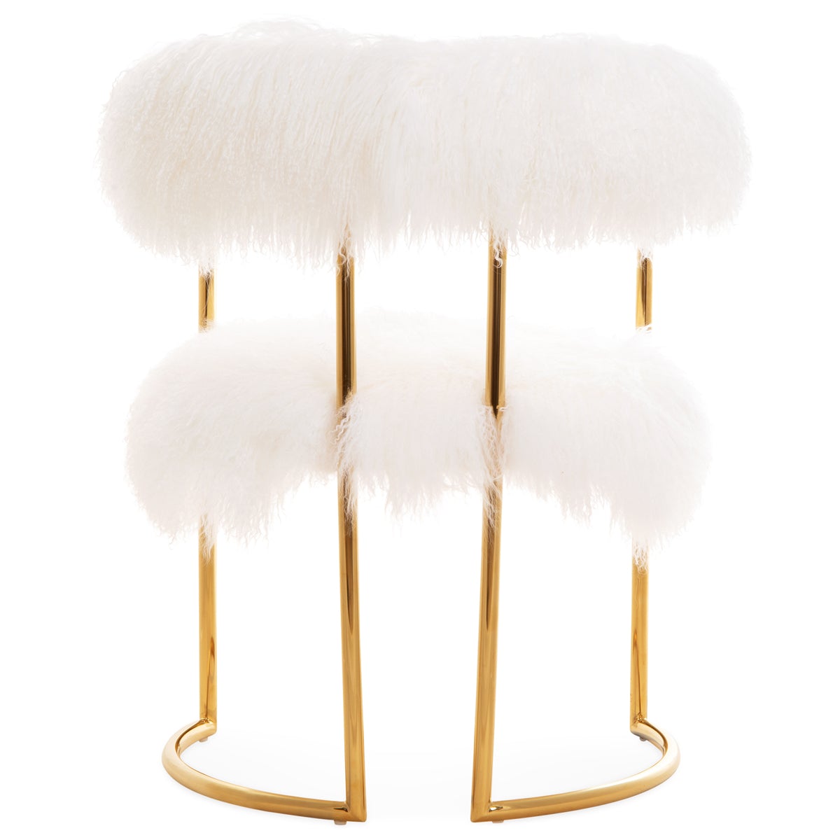 Acapulco 2 Dining Chair in Mongolian Fur