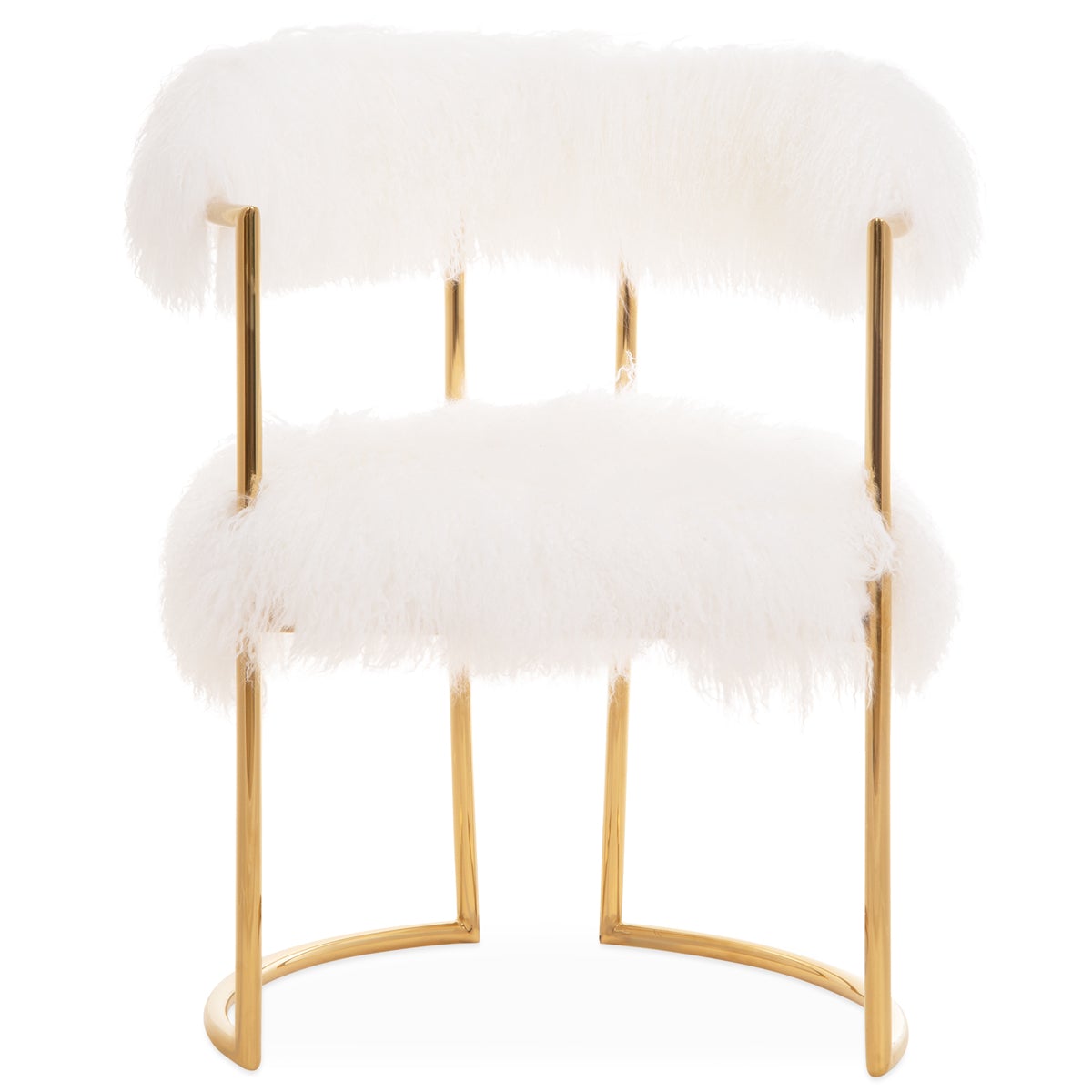Acapulco 2 Dining Chair in Mongolian Fur