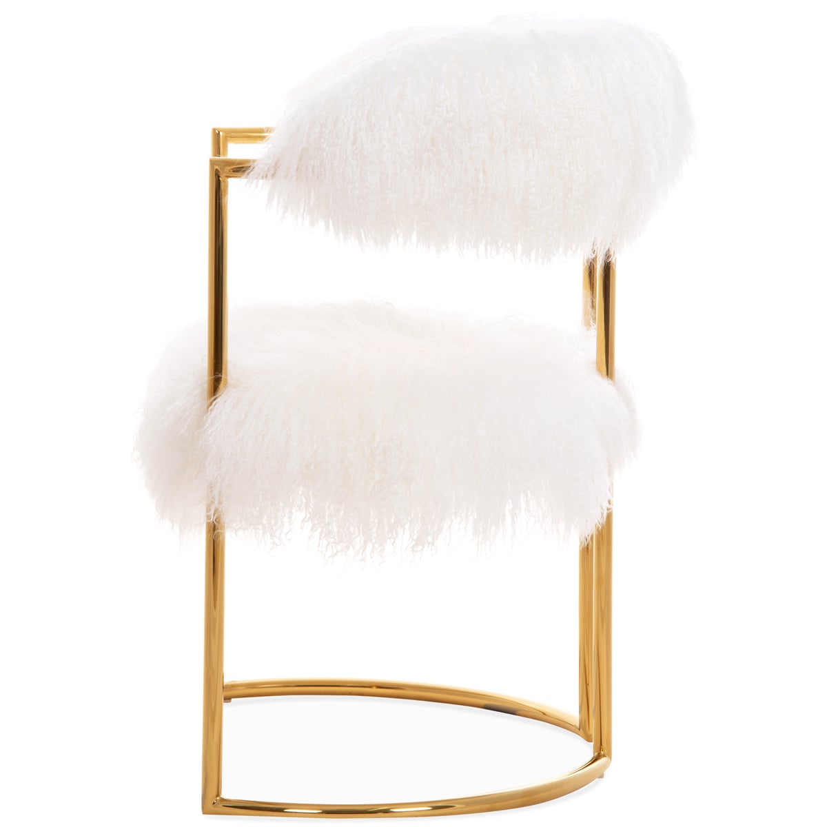 Acapulco 2 Dining Chair in Mongolian Fur