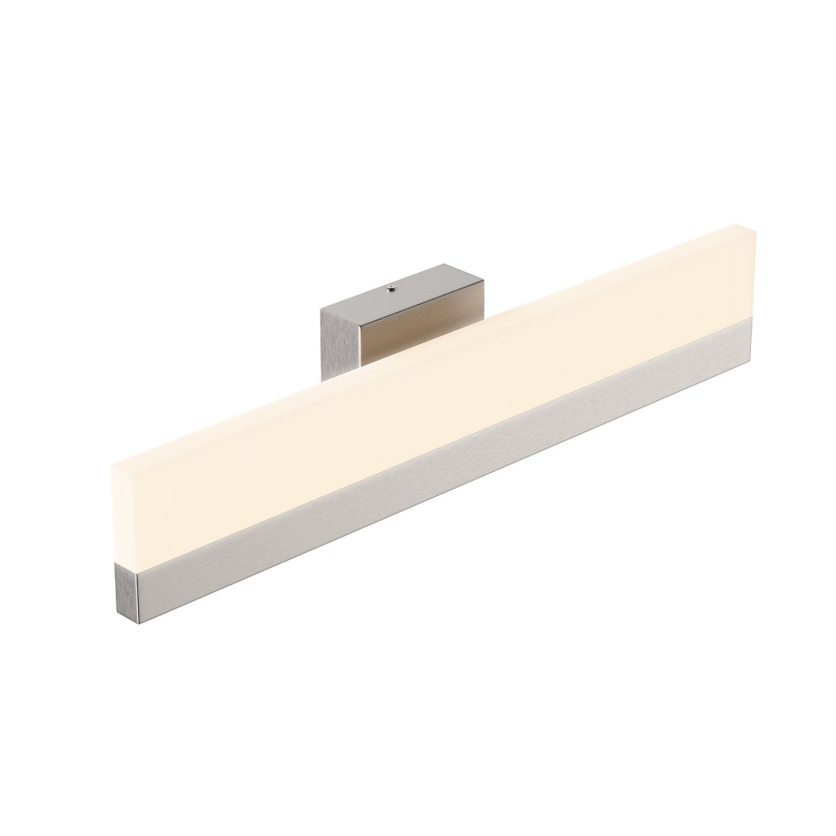Modern LED Vanity Light – Brushed Nickel, 4000K Cool White