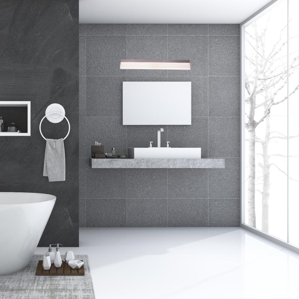 Modern LED Vanity Light – Brushed Nickel, 4000K Cool White
